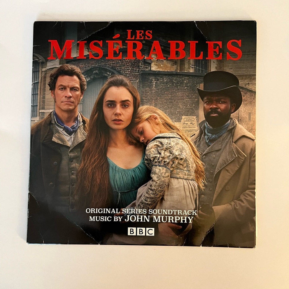 John Murphy - Les Misérables 2019 BBC Original Series Soundtrack 2LP vinyl